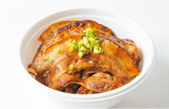 豚カルビ弁当丼